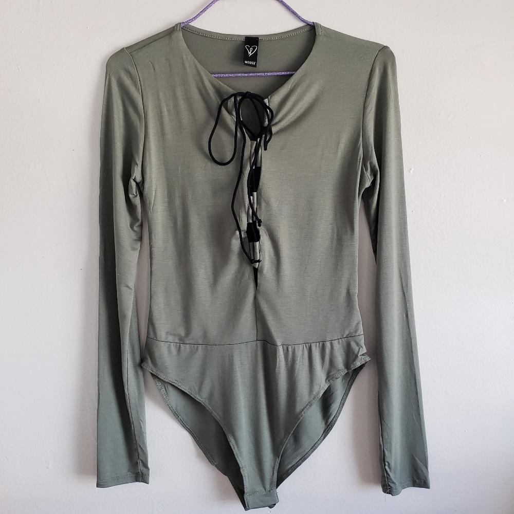 Windsor- Olive Bodysuit